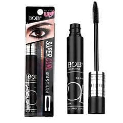 BOB Super Curl Waterproof Mascara – Long Lasting Volume & Curl Black Mascara