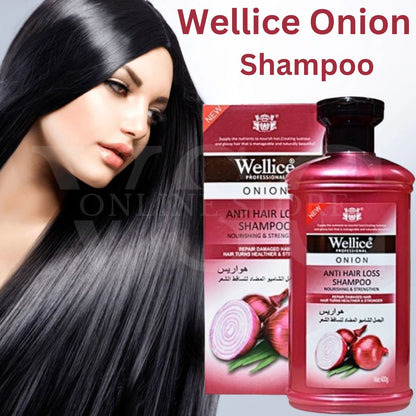 Wellice Onion Anti Hair Loss Shampoo